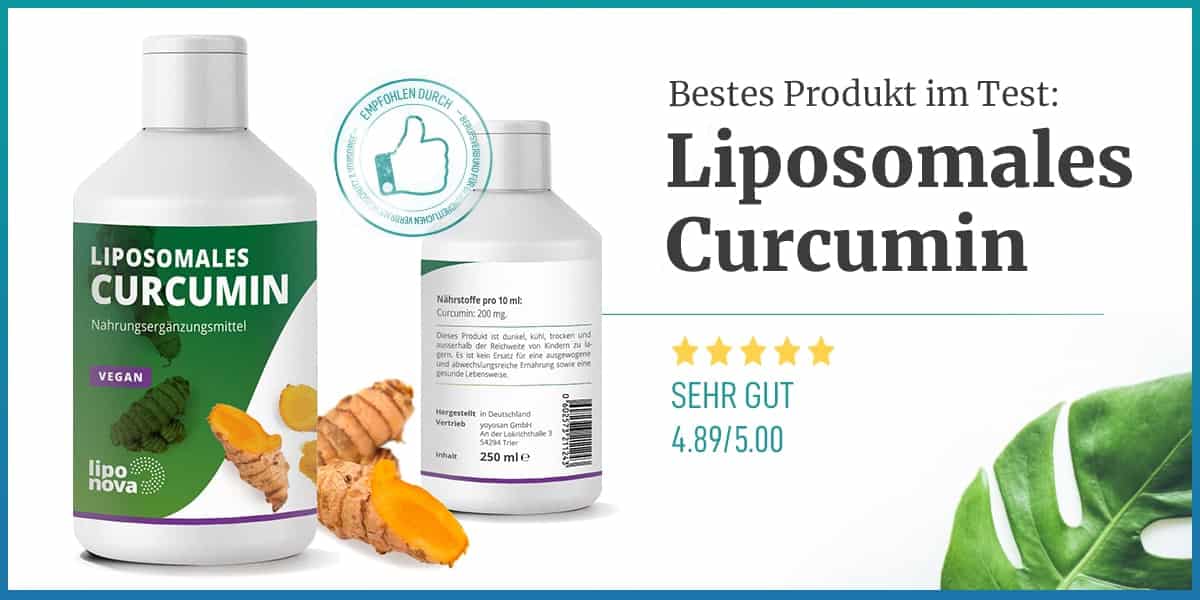 Liposomales Curcumin Empfehlung